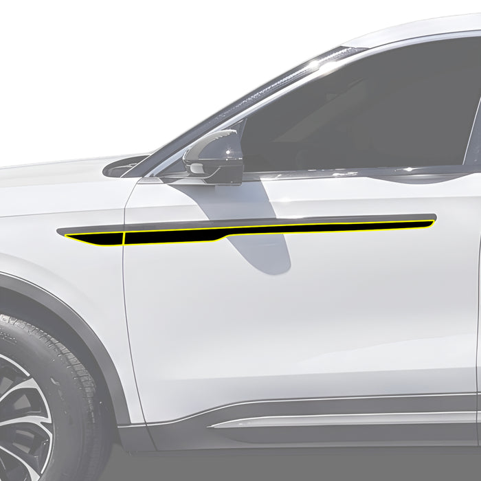 Fits Lincoln Nautilus 2024-2026 Vinyl Chrome Delete Grille Blackout Decal Stickers Overlay Film - Bogar Tech Designs