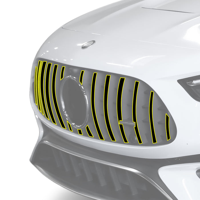 Fits Mercedes-Benz CLE 2024-2026 Vinyl Chrome Delete Grille Blackout Decal Stickers Overlay Film - Bogar Tech Designs