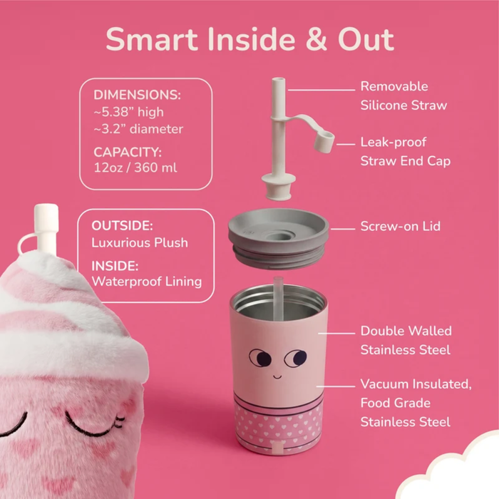 Flask - Lulu the Love Bug Fuzzie