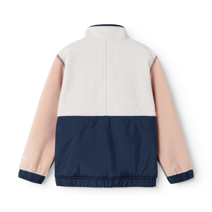 Liweood - Fleece Half Zip Shirt - Wynn - Pale Tuscany Mix - Back