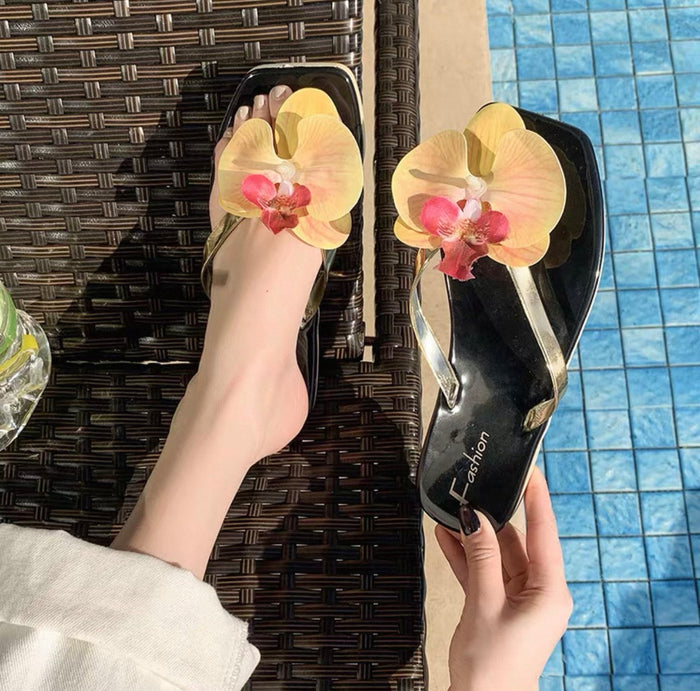 Floral Flip Flops for Women Canada | Beach Sandals