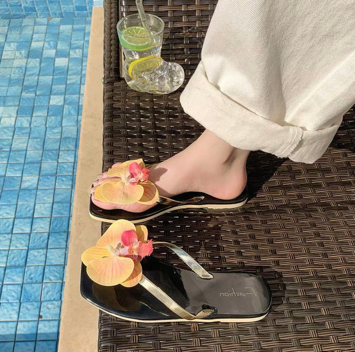 Floral Flip Flops for Women Canada | Beach Sandals