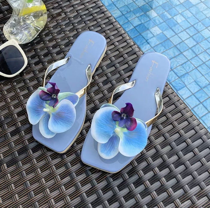 Floral Flip Flops for Women Canada | Beach Sandals