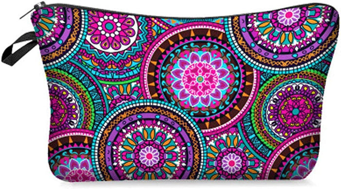 Floral Makeup Bag Mandera Cosmetic Bag Organizer for Women