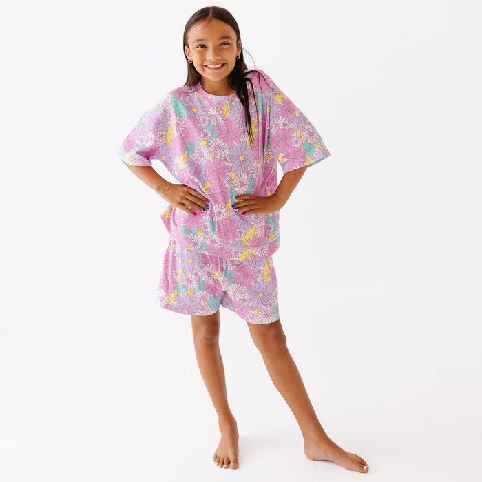 Flower Power CALM CLOUD Short Kid's Set