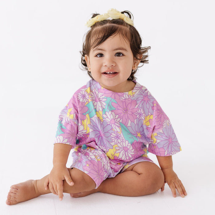 Flower Power CALM CLOUD Short Set