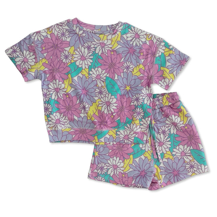 Flower Power CALM CLOUD Short Set