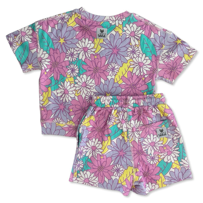 Flower Power CALM CLOUD Short Set