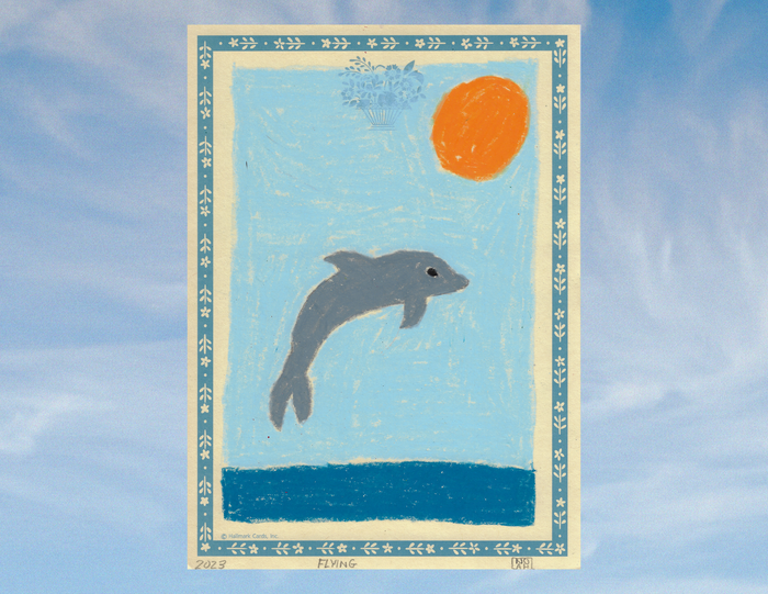 "Flying" - Noah Mackenzie Original Drawing 2024