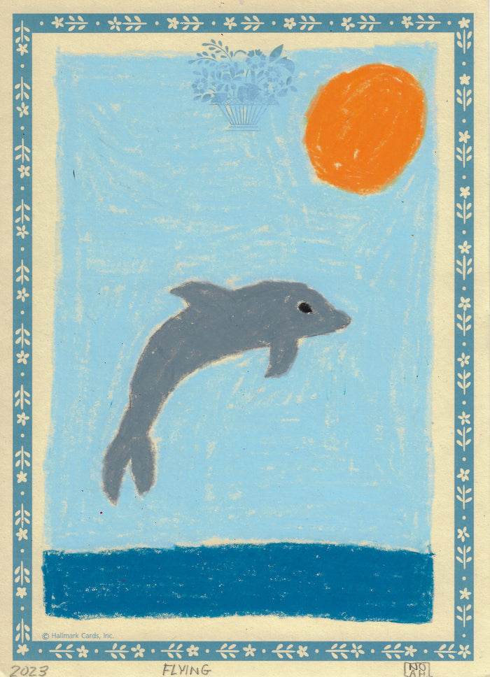 "Flying" - Noah Mackenzie Original Drawing 2024