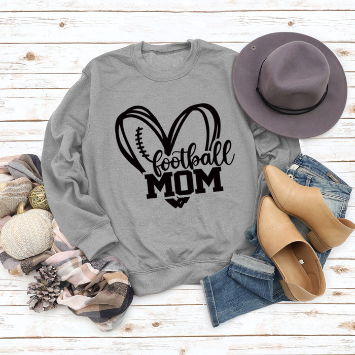 Grey sweater (black font) / S