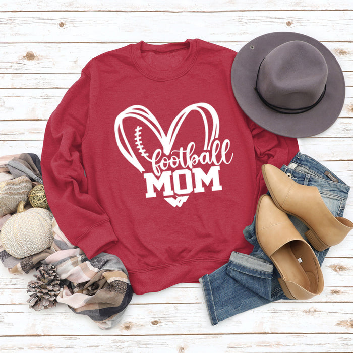 Red sweater (white font) / S
