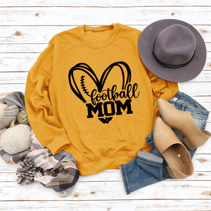 Yellow sweater (black font) / S