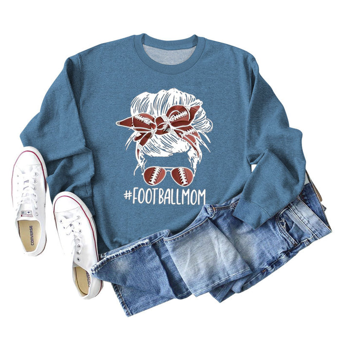 Blue sweater (white color picture) / S