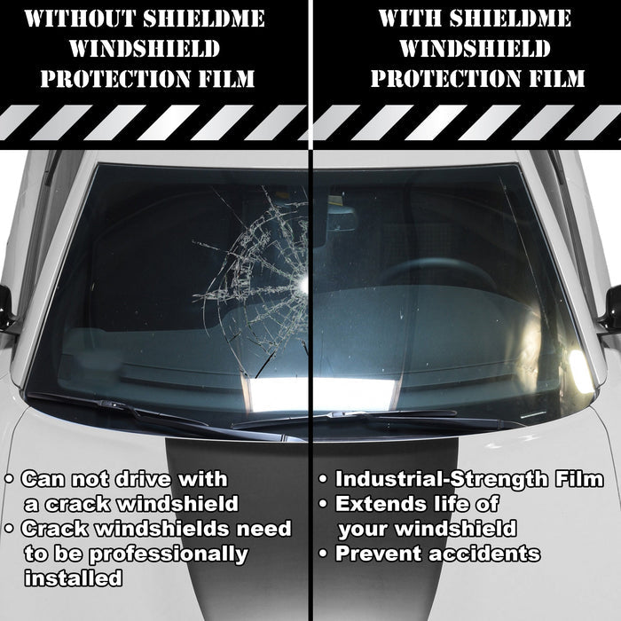 For Hyundai Sonata 2015-2019 Precut Front Rear Windshield Premium Protection Self Healing Film Kit - Bogar Tech Designs