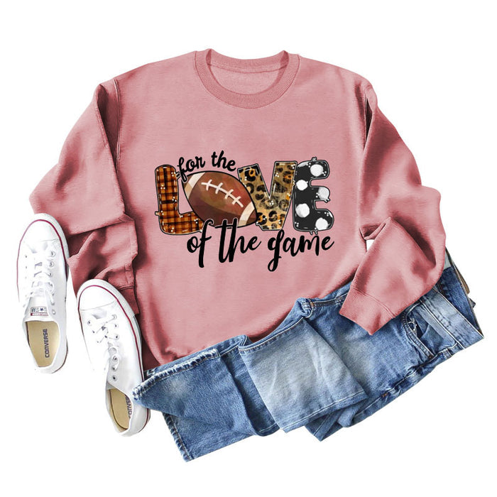 Rose gold sweater (black word color picture) / S