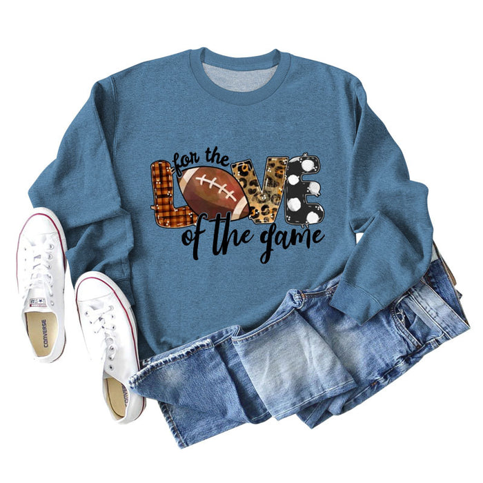 Blue sweater (black color picture) / S