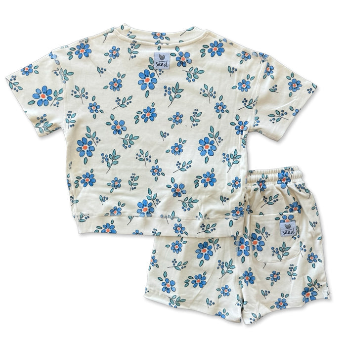 Forget Me Not CALM CLOUD Short Set