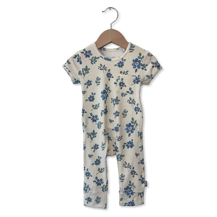 Forget Me Not Short Long Romper Luxe Edition | Cotton Bamboo Blend