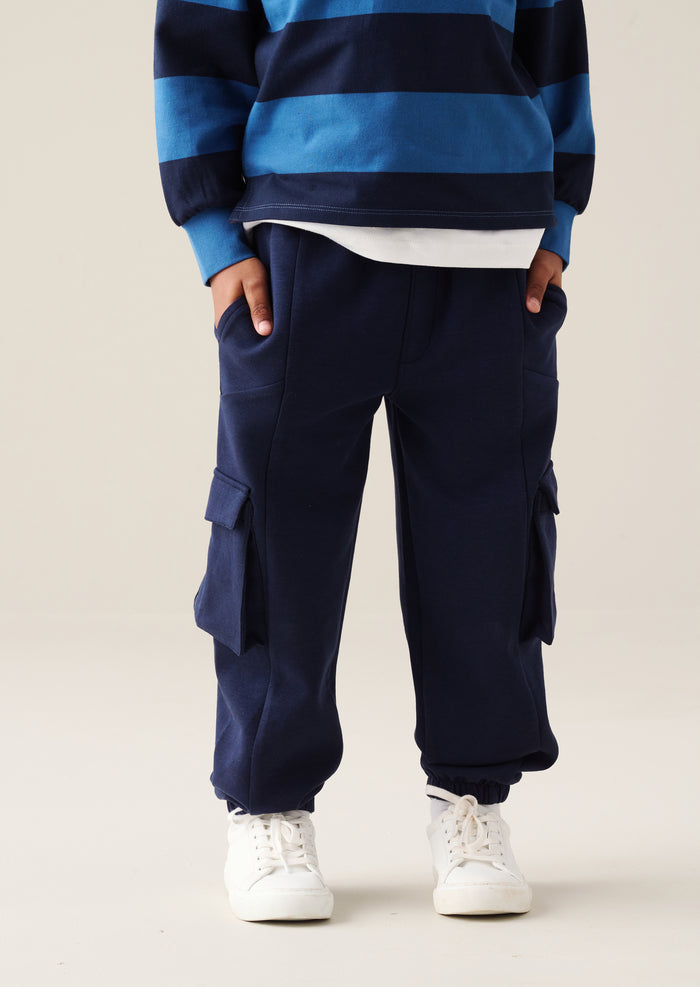 Frank Mix Panelled Cuffed Jogger
