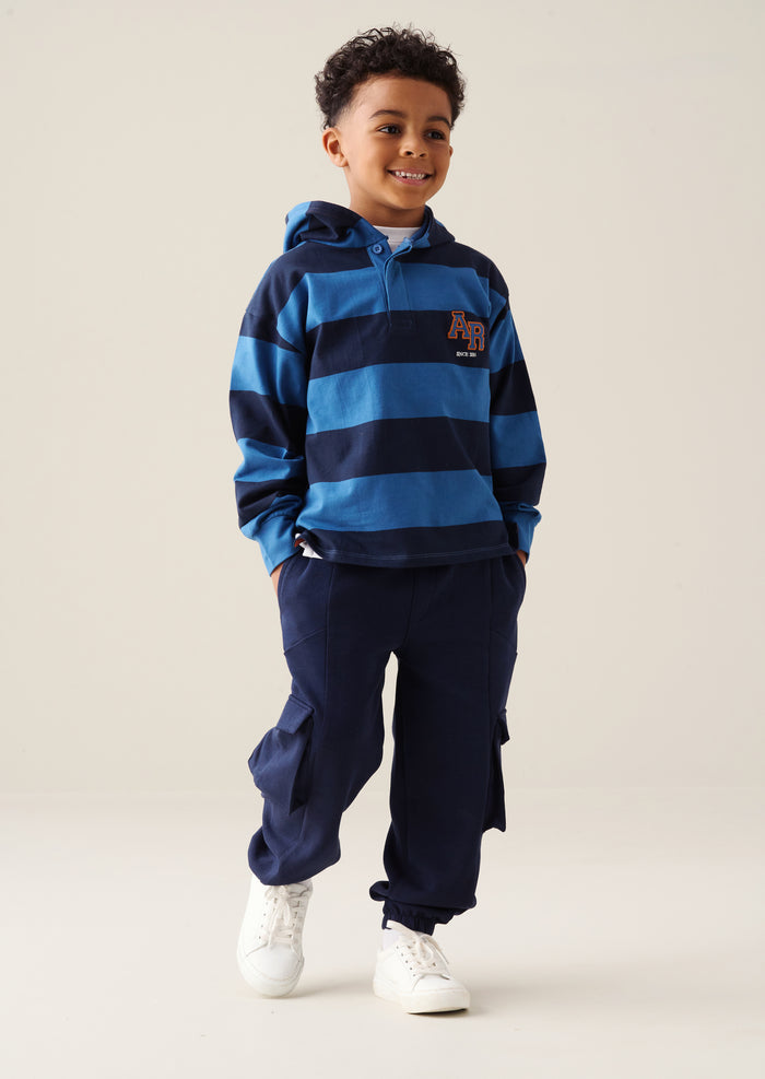 Frank Mix Panelled Cuffed Jogger