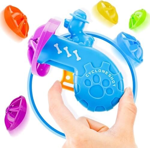 Fun Levels of Interactive Play Cat Toys with 5 Colors Flying Propellers Cat Toys Pet Clever
