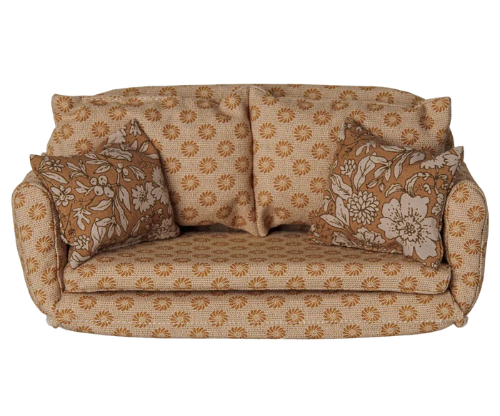 Furniture for Mouse - Large Sofa Bed - Ocher