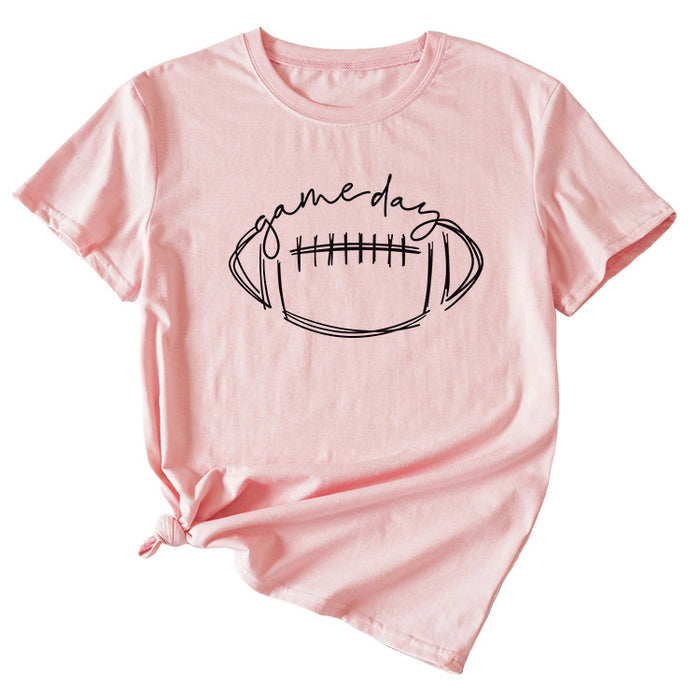 Pink (black font) / S
