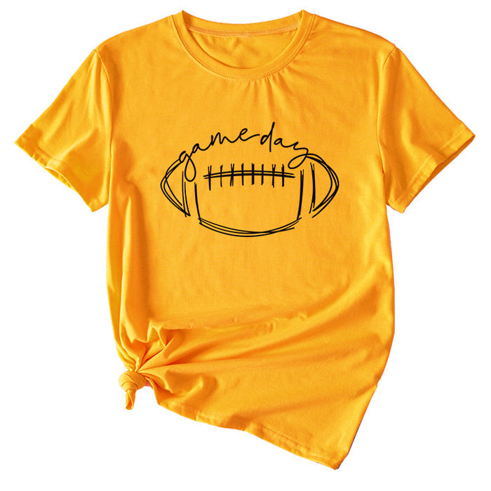 Mustard yellow (black font) / S