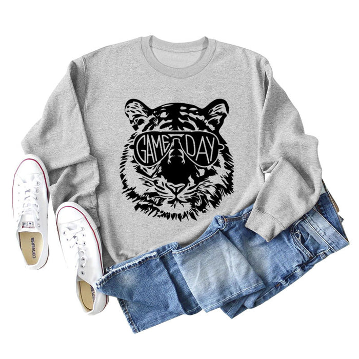 Grey sweater (black color picture) / S