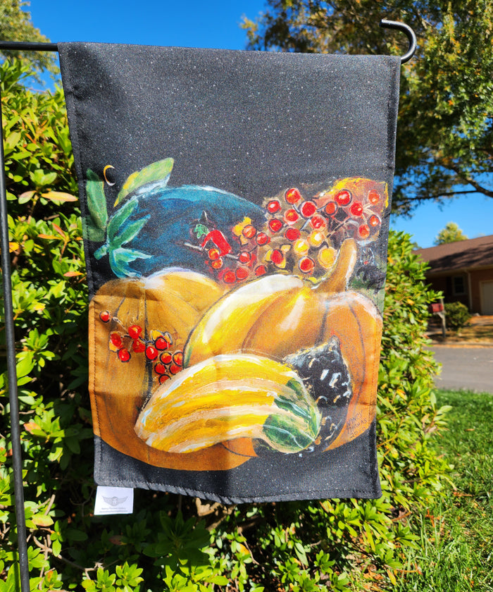 Garden Flags - Gourds & Bittersweet
