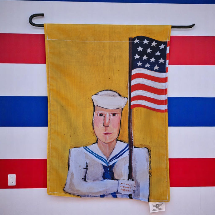 Garden Flags - Sailor & Flag