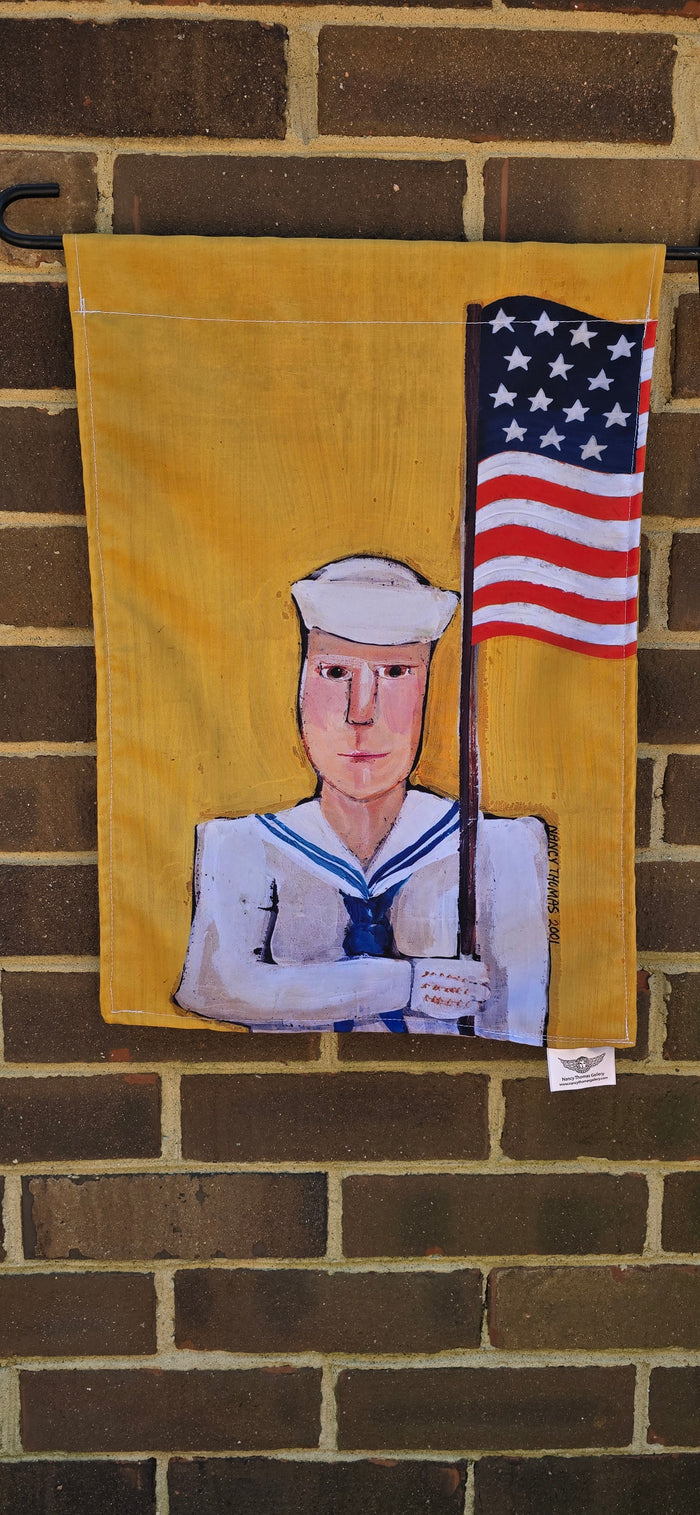 Garden Flags - Sailor & Flag