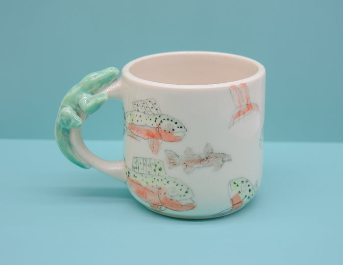 Gator Handle and Fish Mug #2
