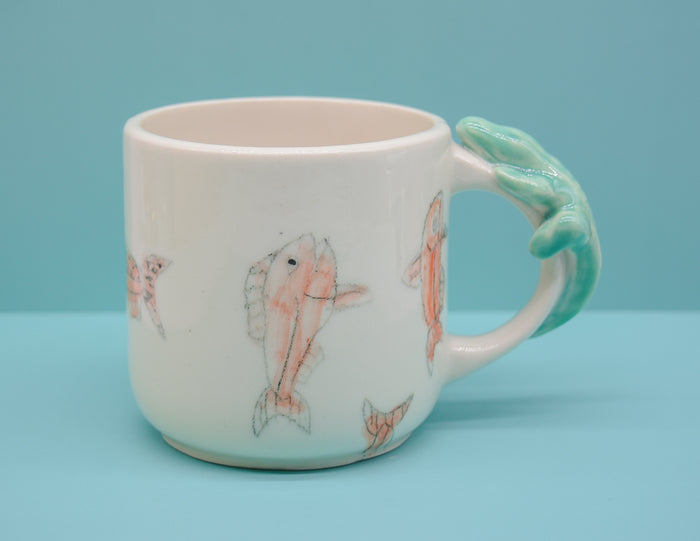 Gator Handle and Fish Mug #2