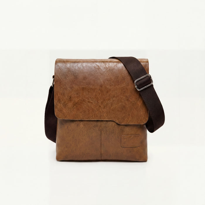 Genuine Leather Men's Shoulder Bag Canada | Parcel Theory