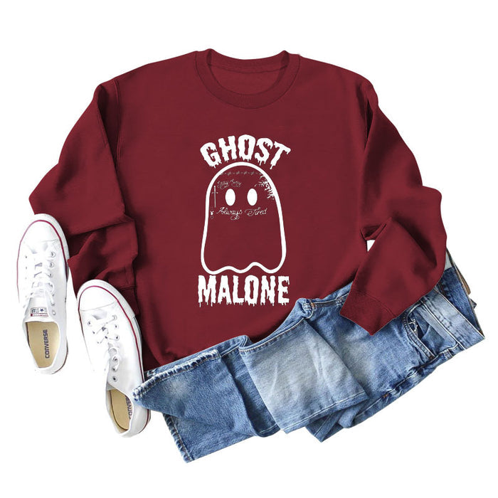 Wine red sweater (white color picture) / S
