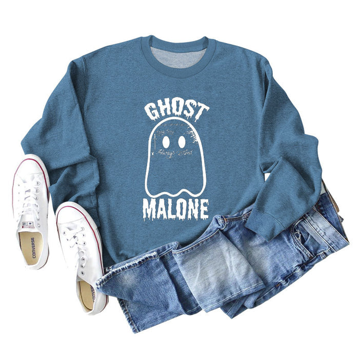 Blue sweater (white color picture) / S