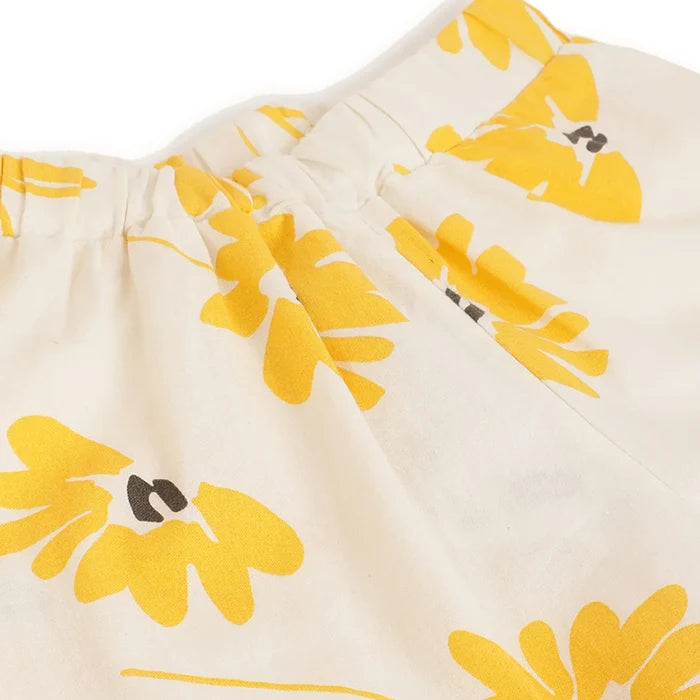 Girls Floral Printed Relaxed Trousers