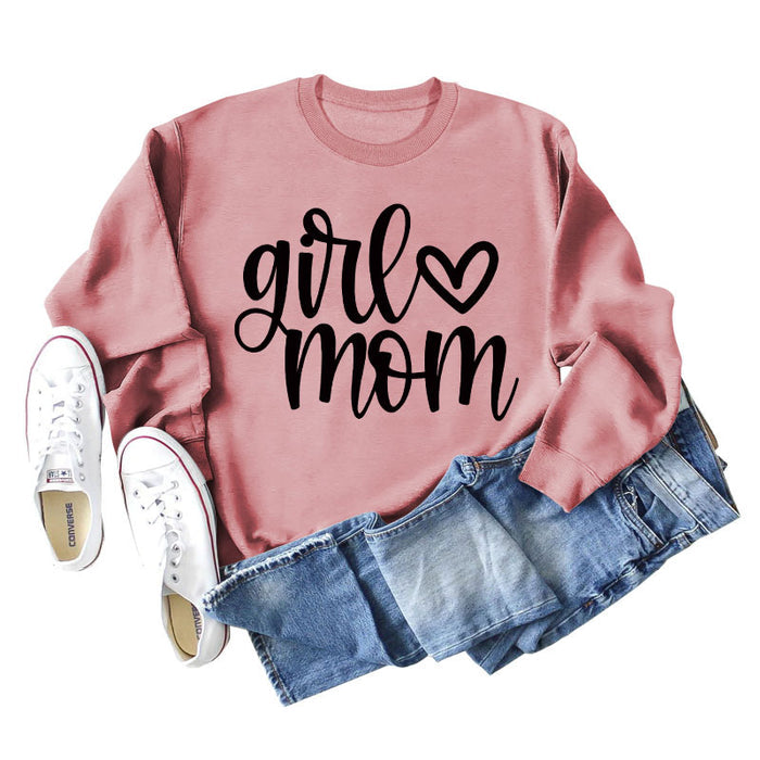 Rose gold sweater (black font) / S