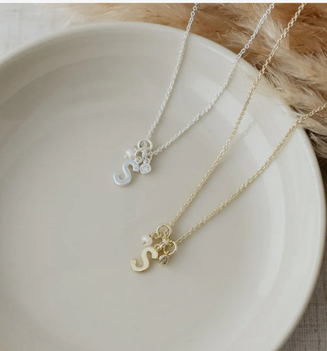GLEE INSIGNIA INITIAL NECKLACE