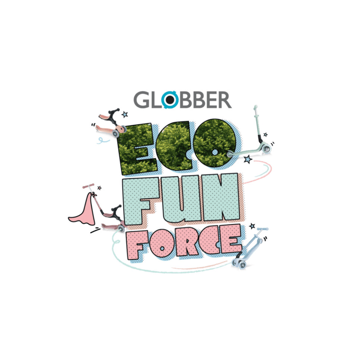 Globber GO UP ACTIVE ECOLOGIC Scooter - Blueberry