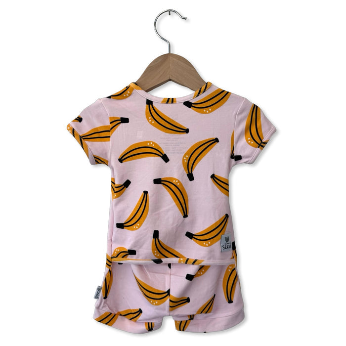 Go Bananas Adaptive Tube Access Shorty Romper Luxe Edition | Cotton Bamboo Blend