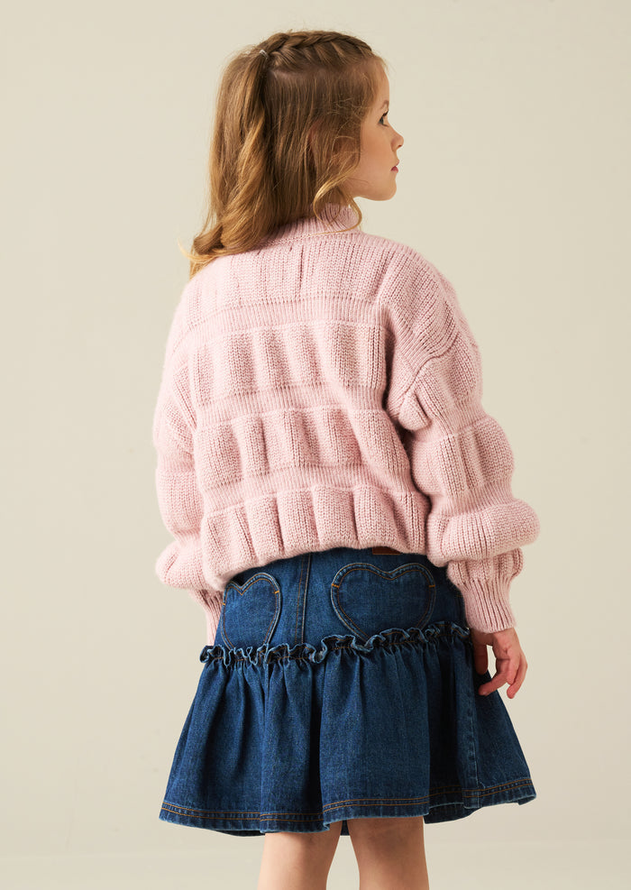 Grace Bubble Pattern Knit Jumper