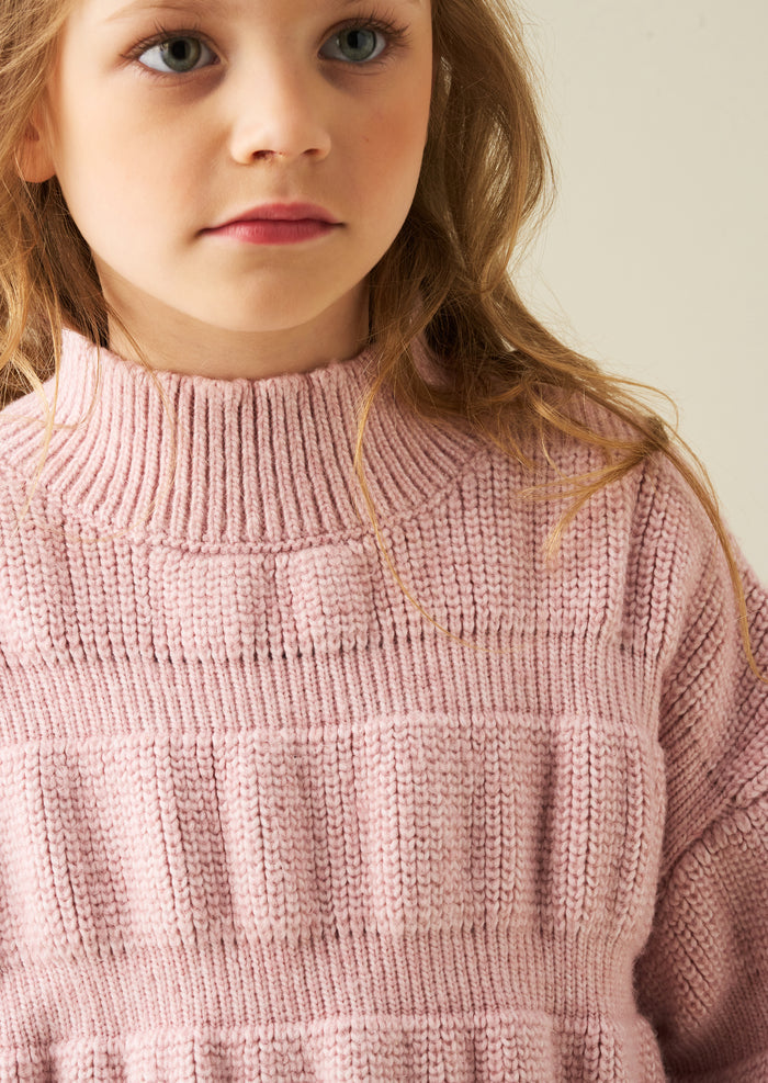 Grace Bubble Pattern Knit Jumper