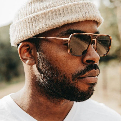 Grant: Matte Brindle & Matte Gold // Walnut - Grey