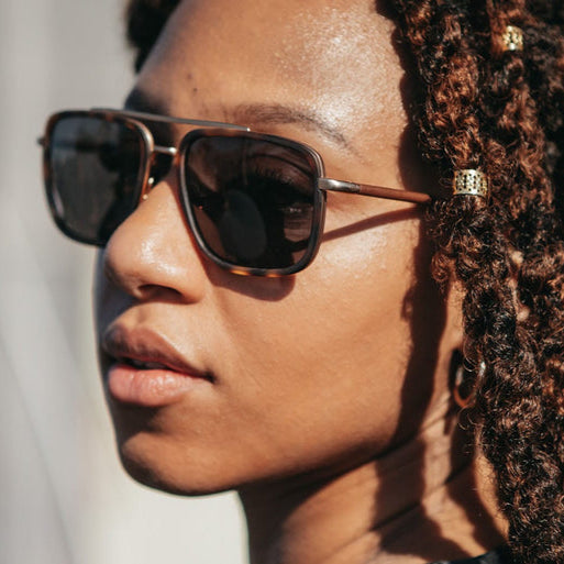 Grant: Matte Brindle & Matte Gold // Walnut - Grey