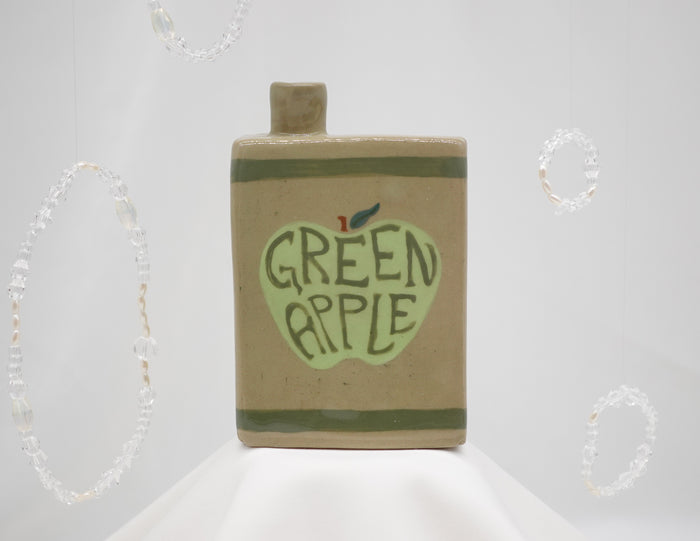 Green Apple Vase