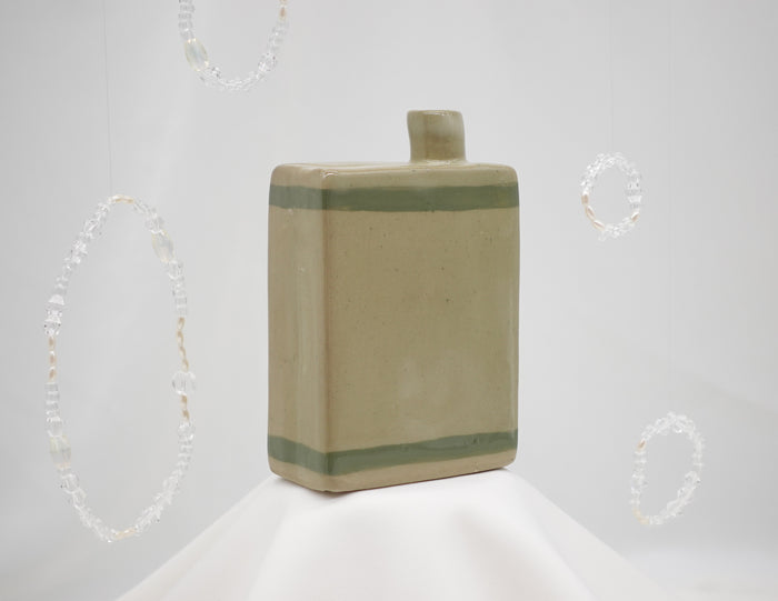 Green Apple Vase