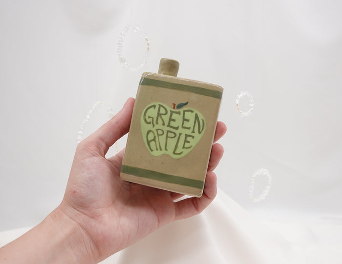 Green Apple Vase